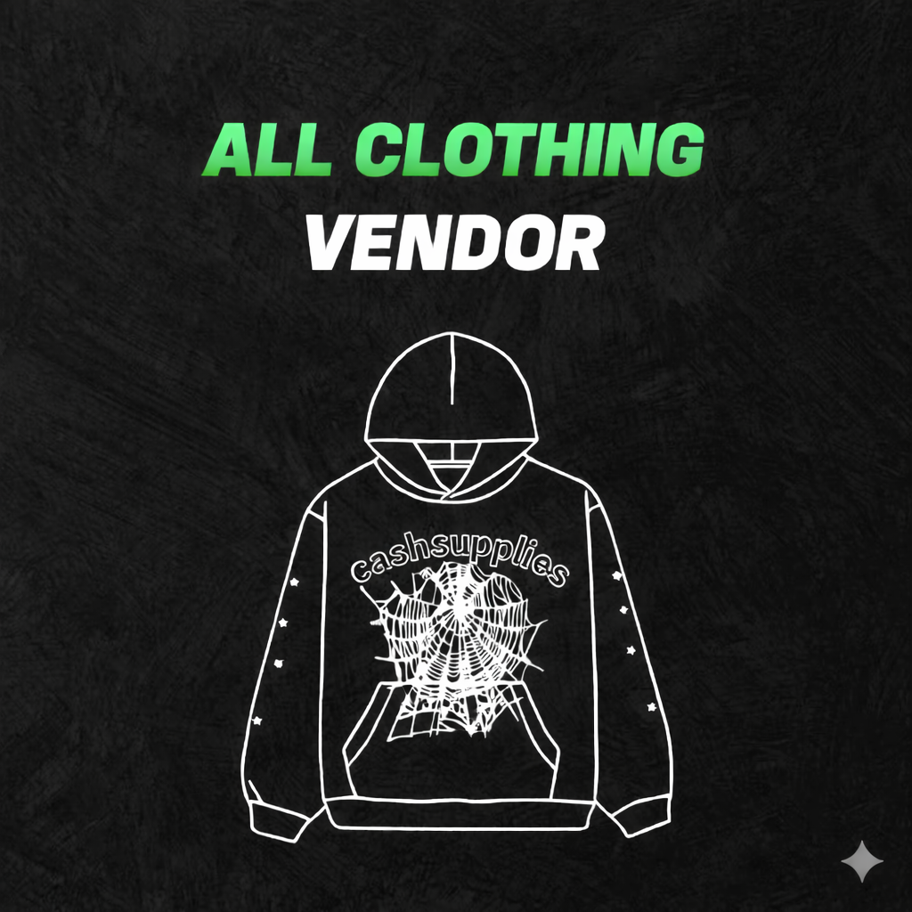 ALL CLOTHING VENDOR + RESELLING GUIDE