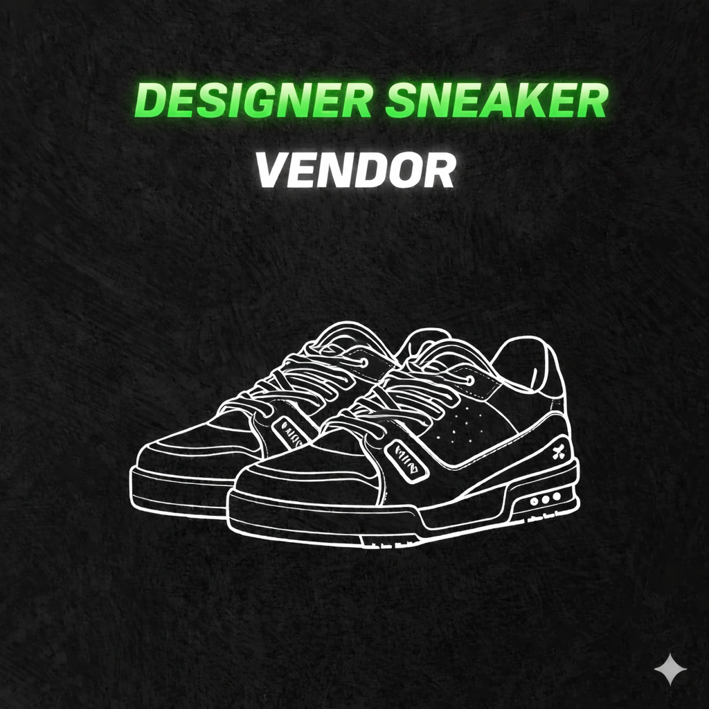 DESIGNER SNEAKERS VENDOR + RESELLING GUIDE