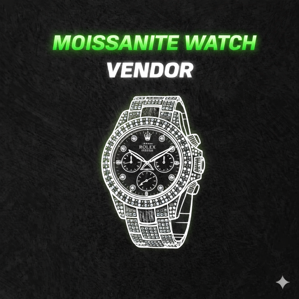 MOISSANITE WATCH VENDOR + RESELLING GUIDE