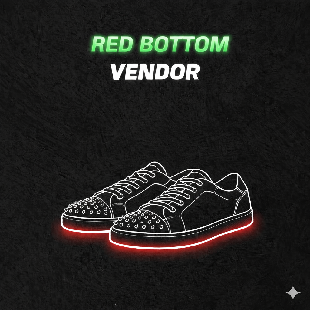 RED BOTTOMS VENDOR + RESELLING GUIDE